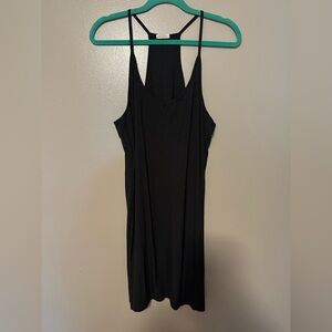 Salt Life Black Asymmetrical Slip Dress